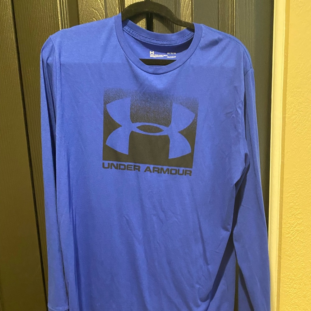 Under Armour Heatgear Loose Long-sleeved Men’s Shirt Size Large